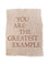 You Are The Greatest Example greeting card