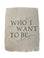 Gray card with torn edges and gray text saying,
