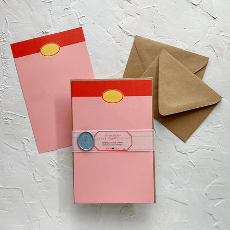 Pink Ephemeria Letter Writing Kit