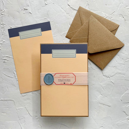 Peach Ephemeria Letter Writing Kit
