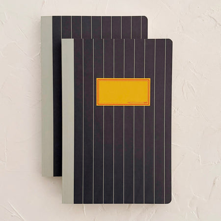 Blue Stripes Menswear Keystone Notebook Journal