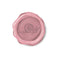 Blush Snail Paper Wax Seal Stickers, Set of 12