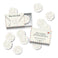 Ivory Snow Angel Holiday Paper Wax Seal Stickers, Set of 12