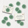 Mint Ornaments Holiday Paper Wax Seal Stickers, Set of 12