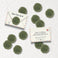 Evergreen Trees Holiday Paper Wax Seal Stickers, Set of 12
