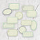 Ephemeria Paper Label Stickers, Cool