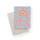 Notes of Thanks vintage style greeting card
