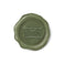 Olive Typewriter Paper Wax Seal Stickers, Set of 12