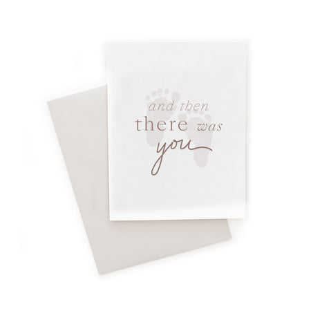 And Then There Was You greeting card
