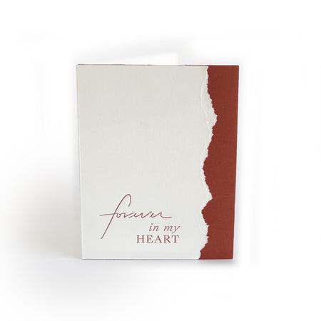 Forever in my Heart greeting card