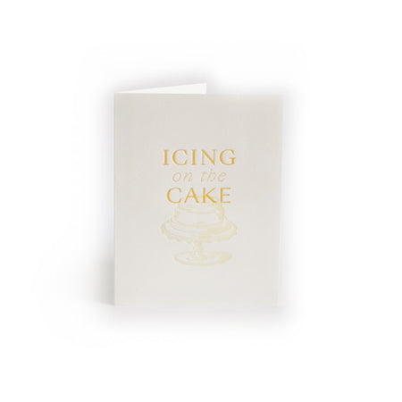 Icing on the Cake greeting card