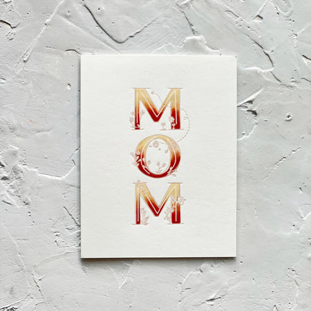 Mom heritage greeting card