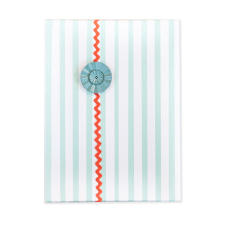 Stripes blue Gift Wrap Roll