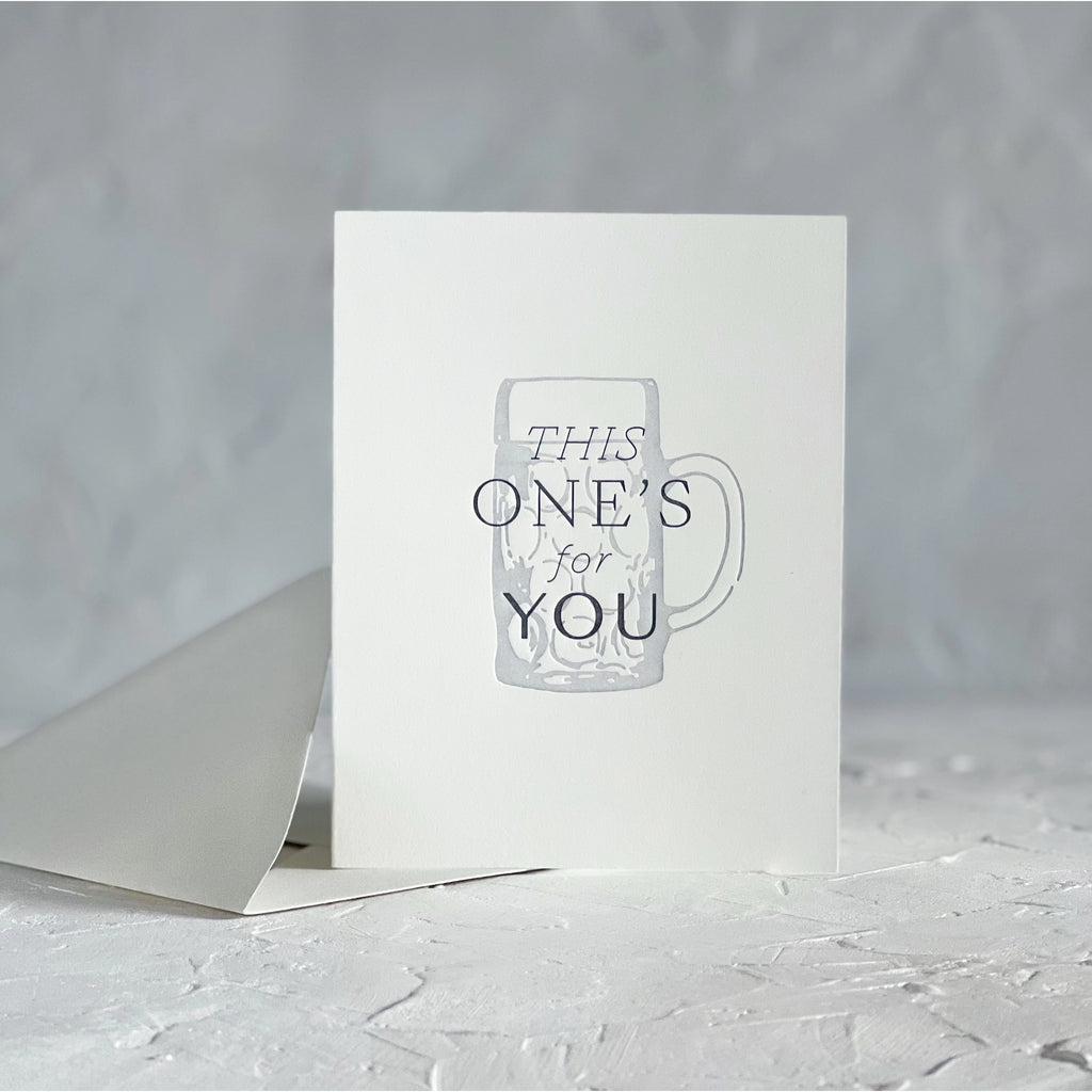 This One's For You greeting card