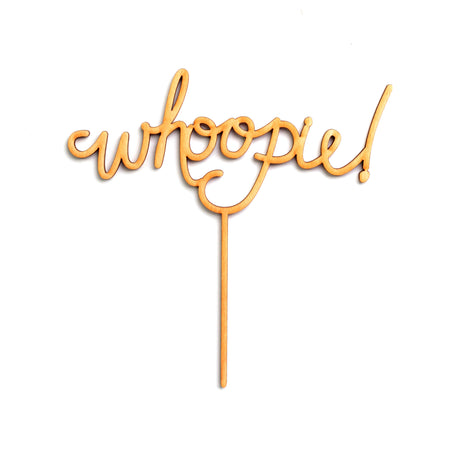 Whoopie Cake Topper
